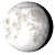 Waning Gibbous, 16 days, 9 hours, 18 minutes in cycle