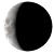 Waning Crescent, 24 days, 6 hours, 37 minutes in cycle